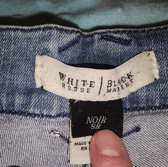 White House Black Market Jean Shorts - Picture 3 of 6